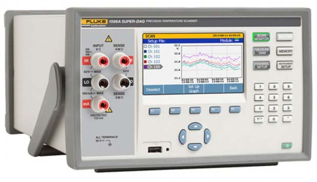 Сбор данных Fluke 1586A