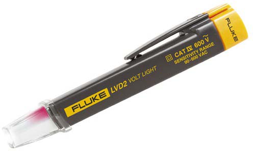 Бесконтактный детектор напряжения переменного тока и светодиодный фонарь Fluke LVD2