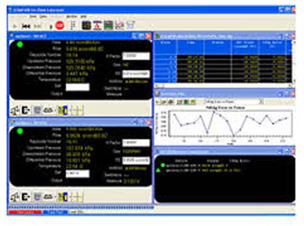 Программное обеспечение для калибровки потока Fluke COMPASS for Flow