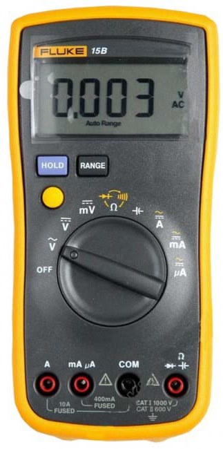Мультиметр / вольтметр Fluke 15B+