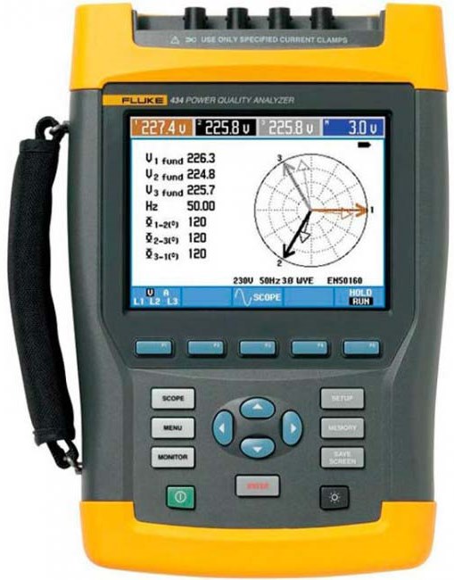 Анализатор качества электроэнергии Fluke 434 II