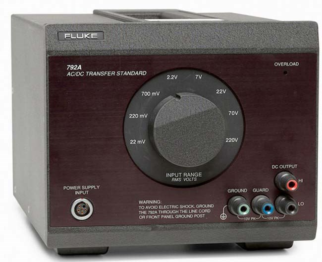 Электрический эталон Fluke 792A